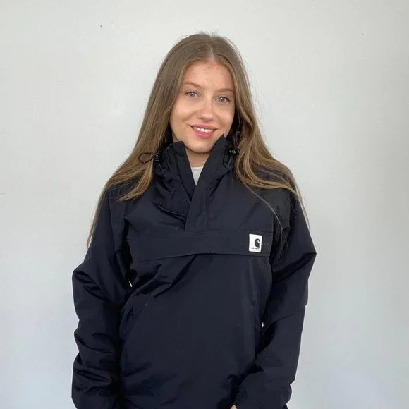 Carhartt WiP Nimbus Pullover Jacket Black Small. - Picture 3 of 4